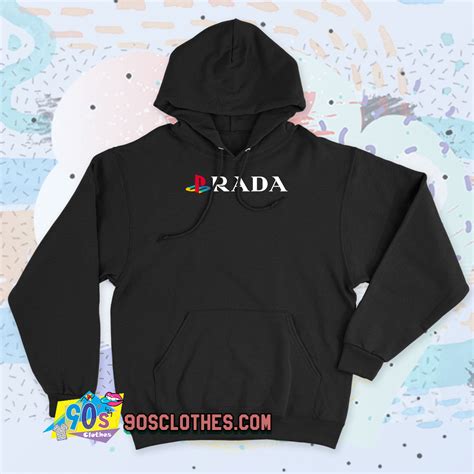 prada hoodie herren|playstation prada hoodie.